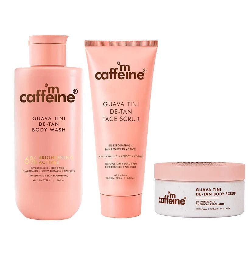 mCaffeine De-Tan Ritual Combo