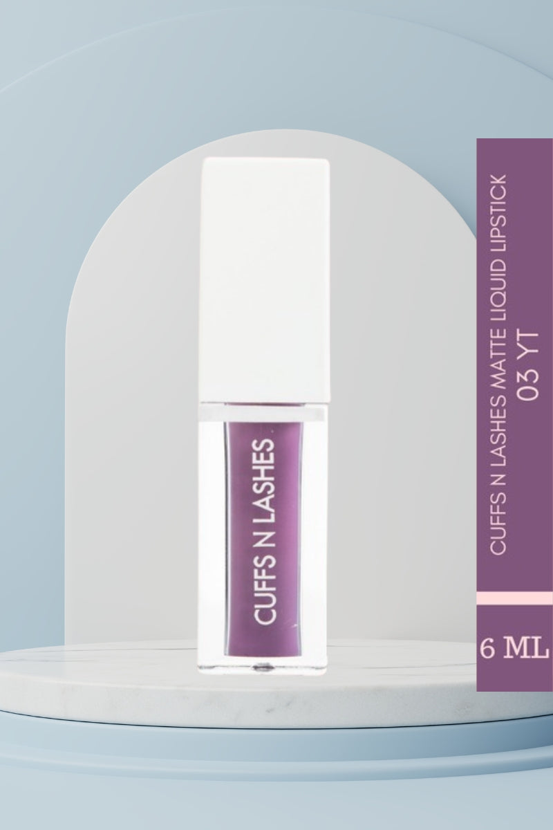 Cuffs N Lashes 03 Yt - Matte Liquid Lipstick