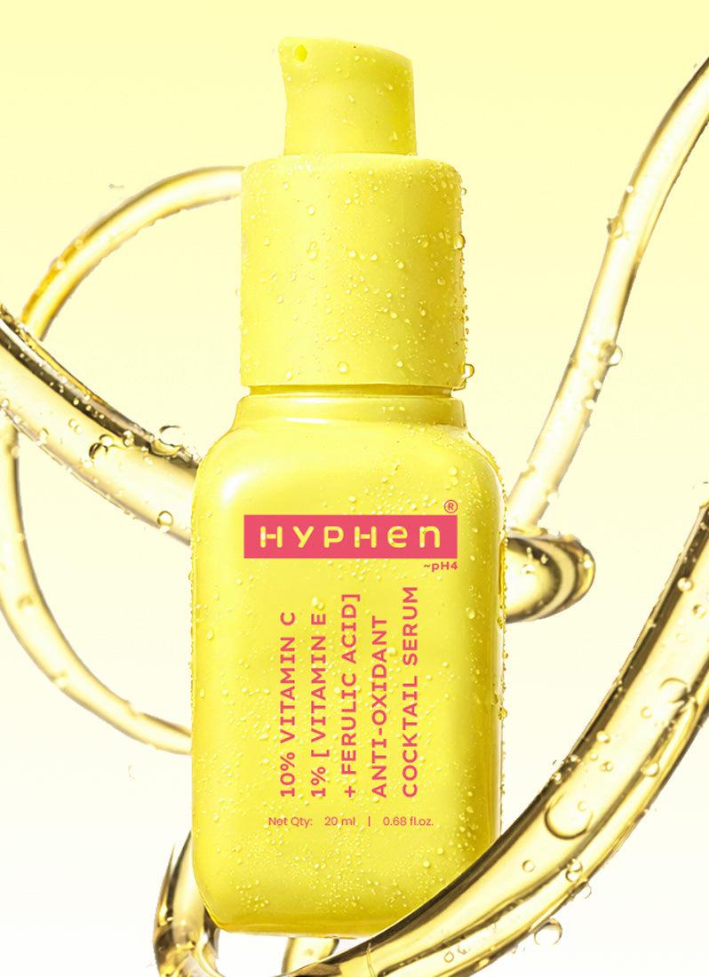 Hyphen 10% Vit C Serum with 1% Vit E & Ferulic Acid - 20ml