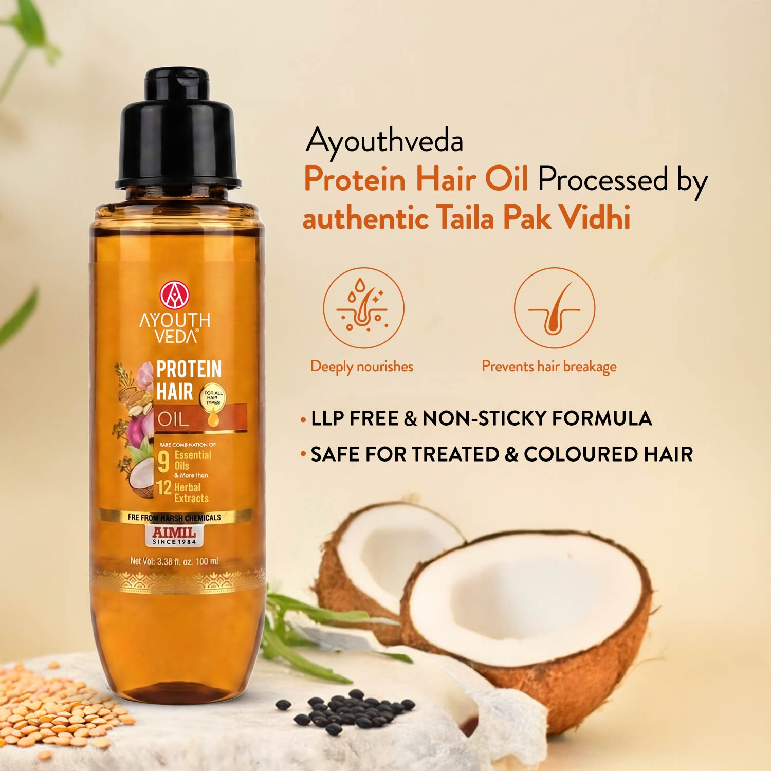 Ayouthveda Protein Hair Oil