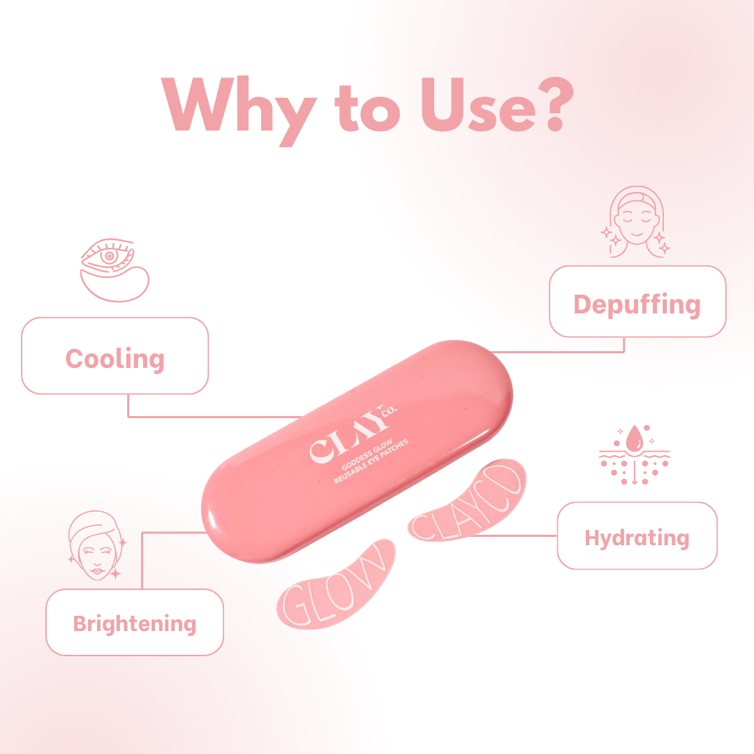 Clayco Goddess Glow Re-useable Eye Mask