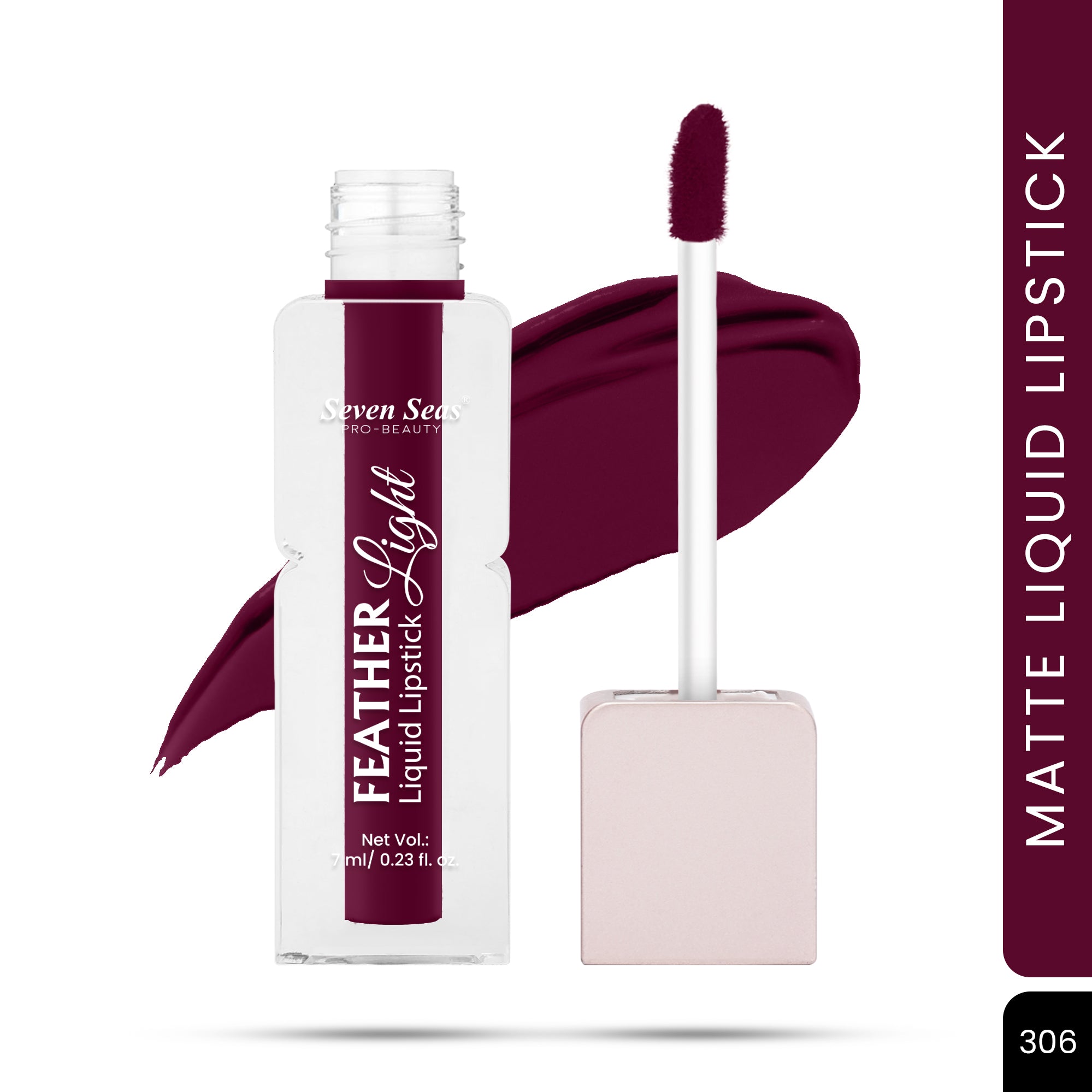 Seven Seas Shade-307 - Feather Light Liquid Lipstick