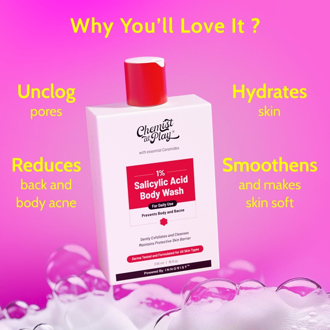 Chemist at Play Salicylic Acid Body Wash - 236 ml