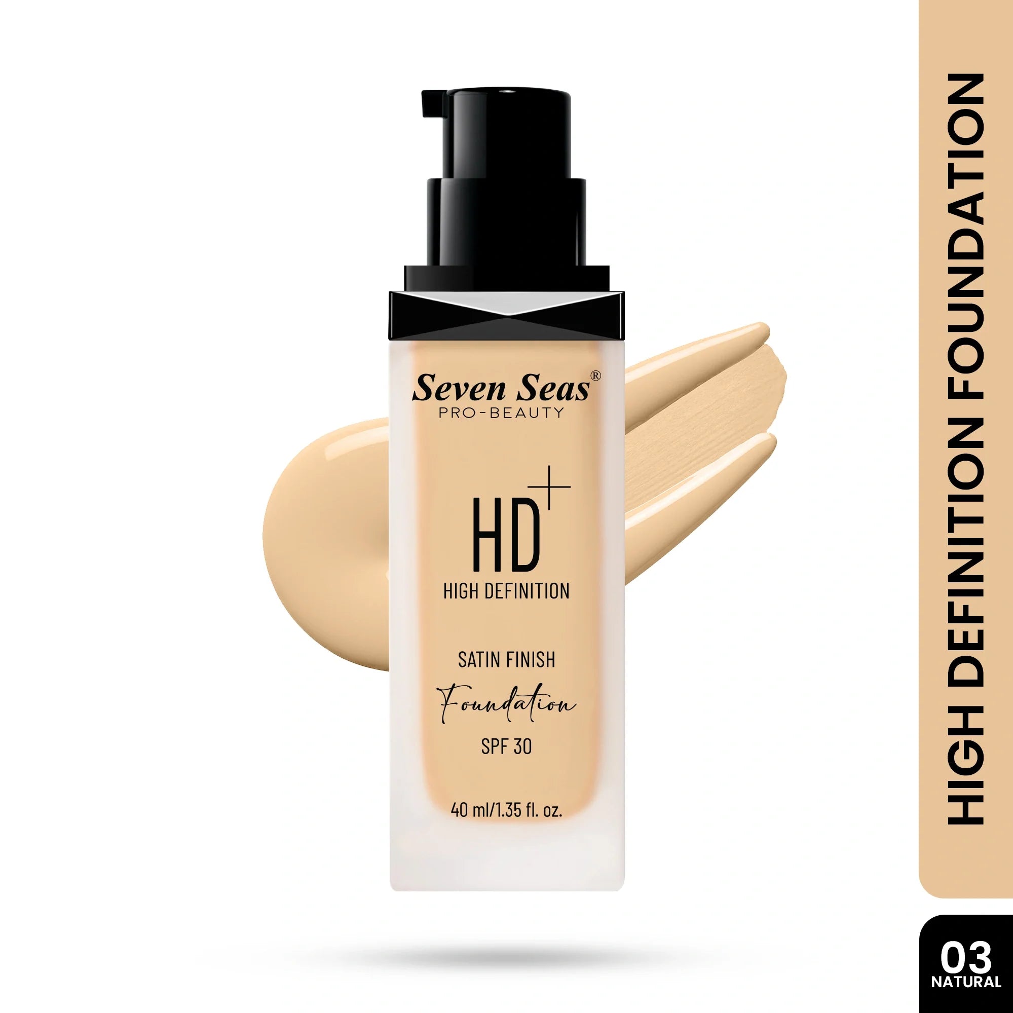 Seven Seas 03-Natural - HD High Definition Foundation