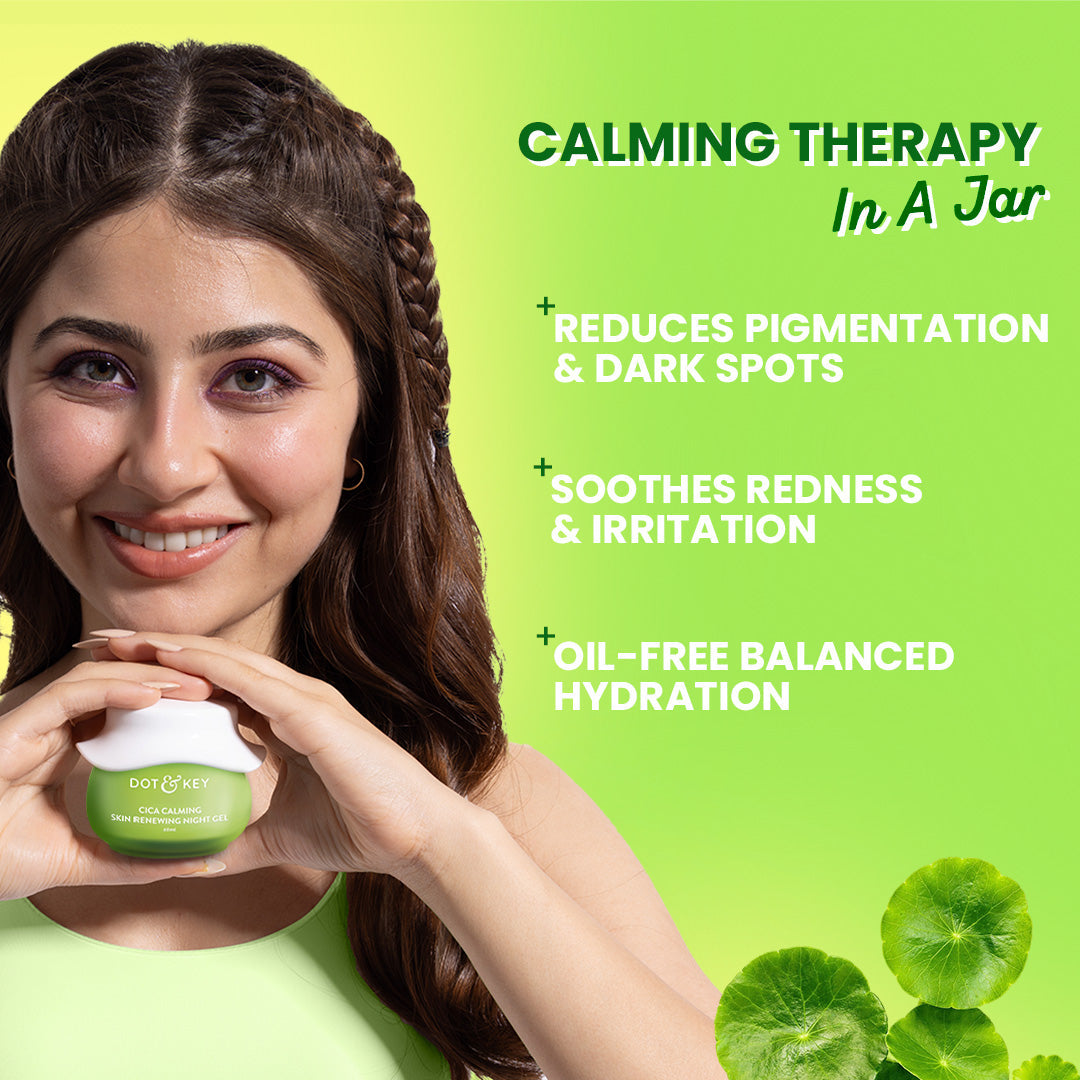 Dot & Key Cica Calming Skin Renewal Night Gel - 60ml