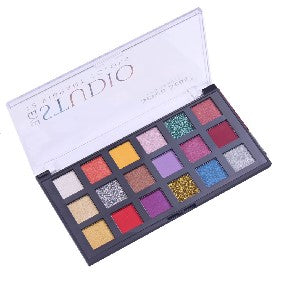 Seven Seas MS-6004C-02 - Eye Studio Eyeshadow Palette (18 Shades)