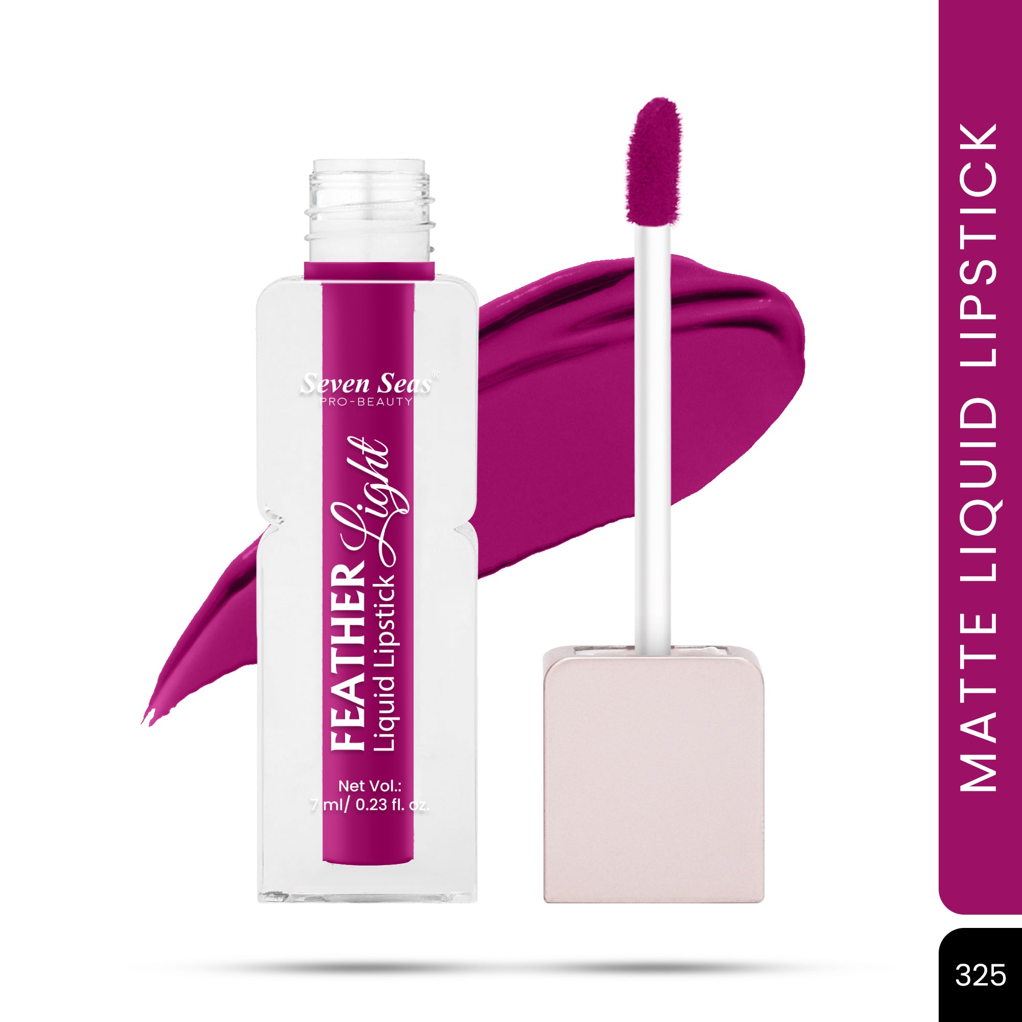 Seven Seas Shade-325 - Feather Light Liquid Lipstick