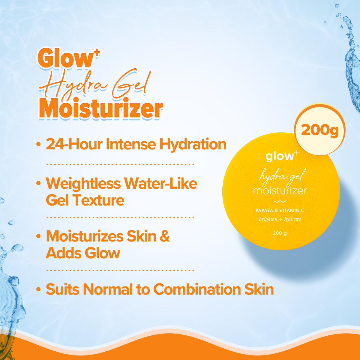 Aqualogica Glow+ Sun Shield & Hydration Combo