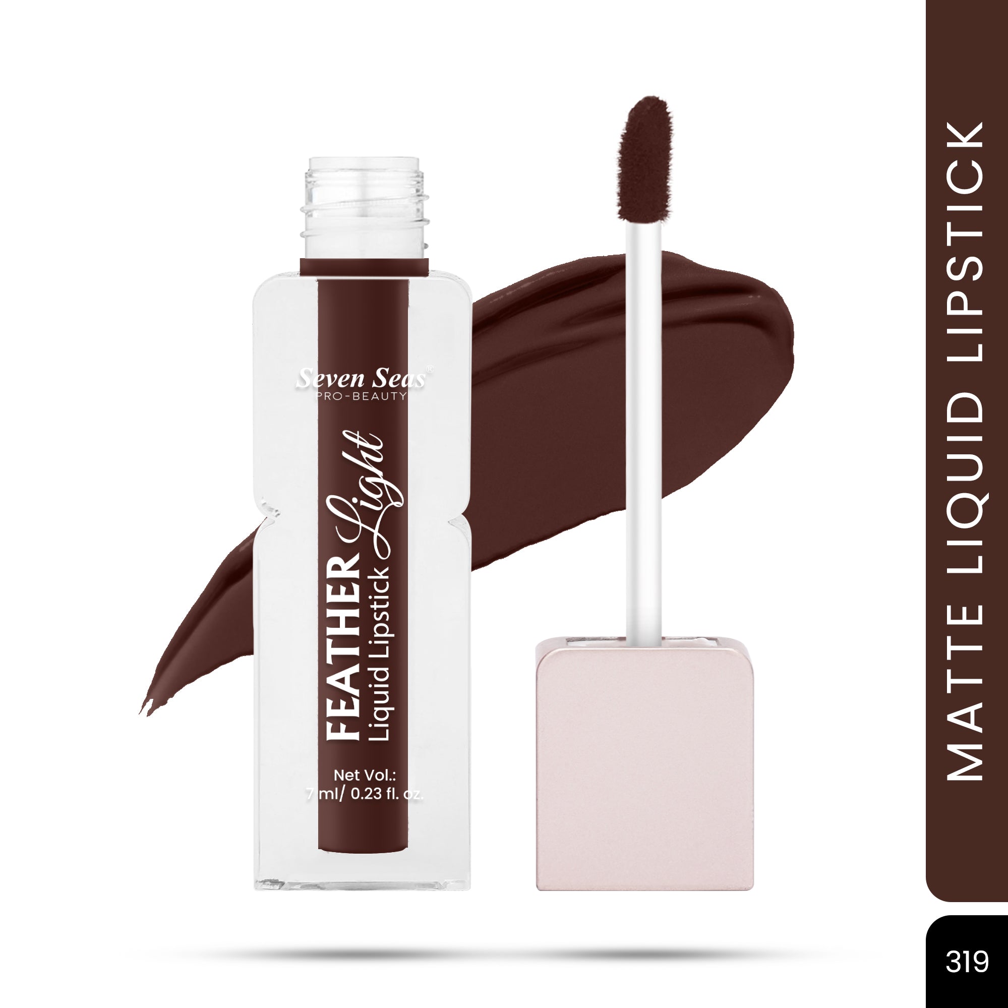 Seven Seas Shade-319 - Feather Light Liquid Lipstick