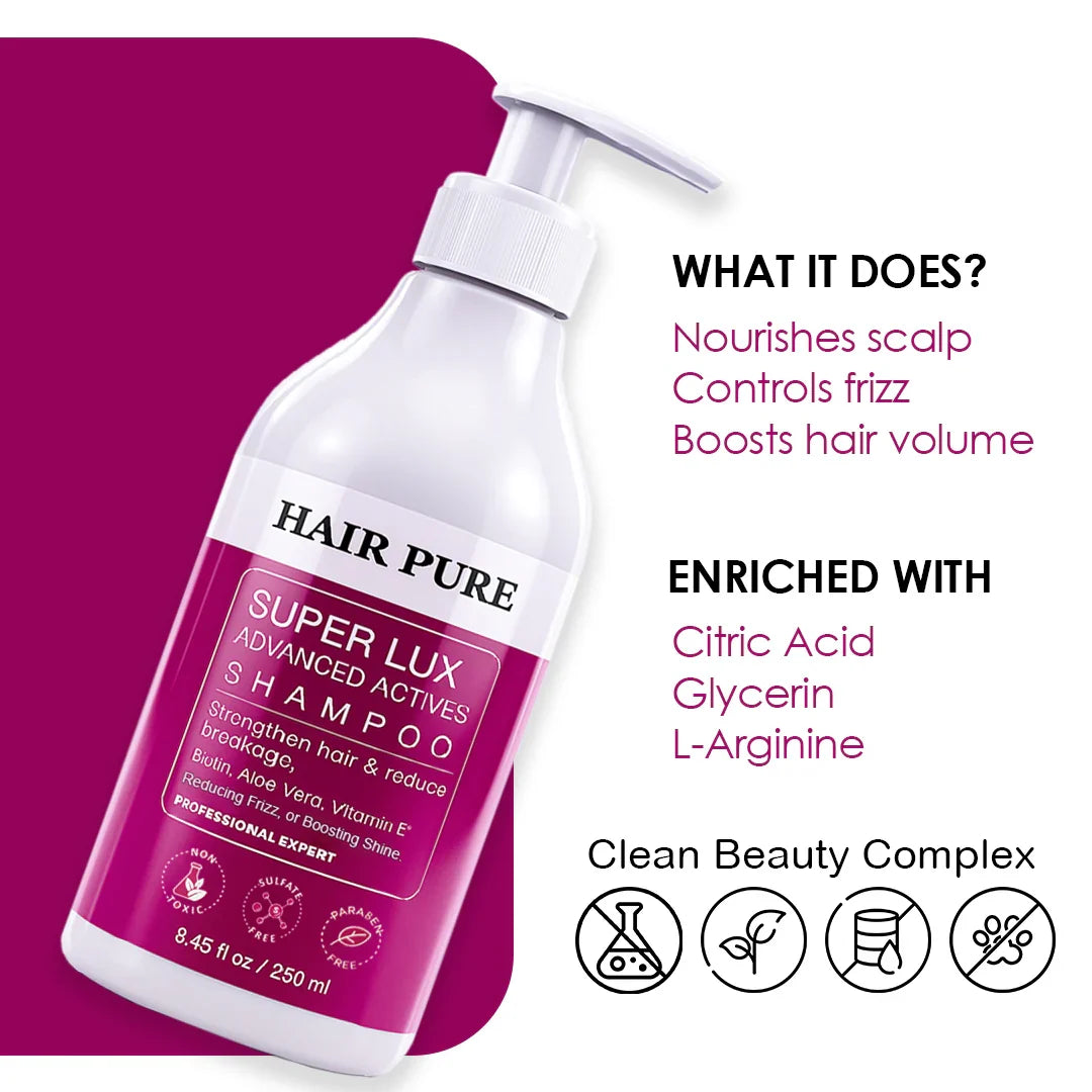 Redifyn Hair Pure Super Lux Shampoo - 250ml
