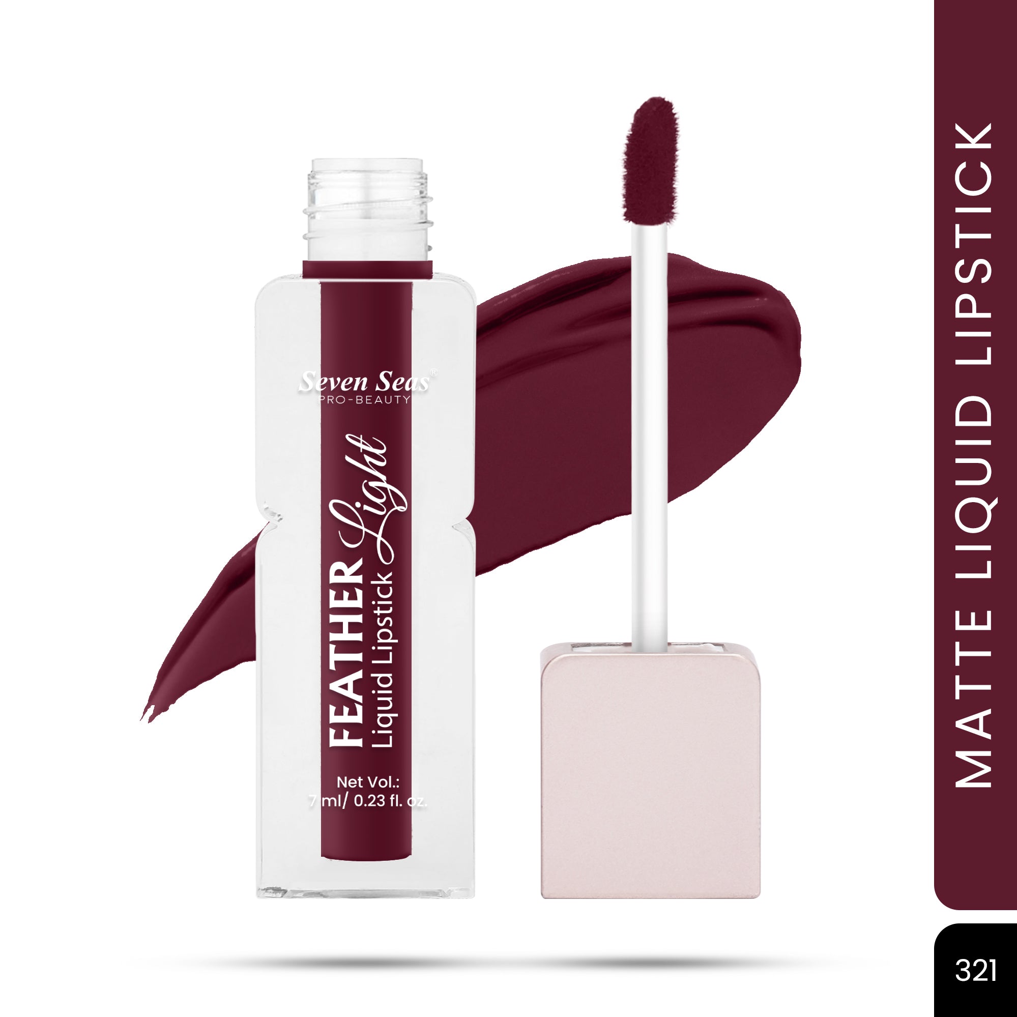 Seven Seas Shade-321 - Feather Light Liquid Lipstick