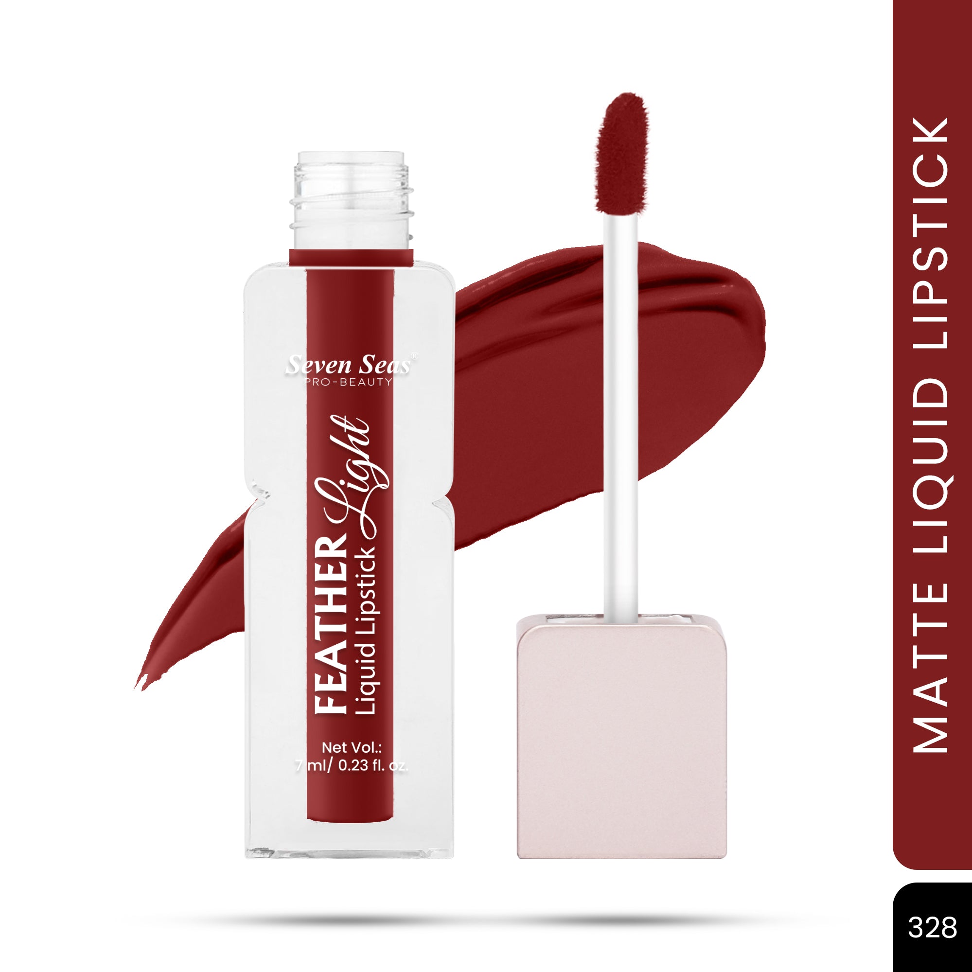 Seven Seas Shade-328 - Feather Light Liquid Lipstick
