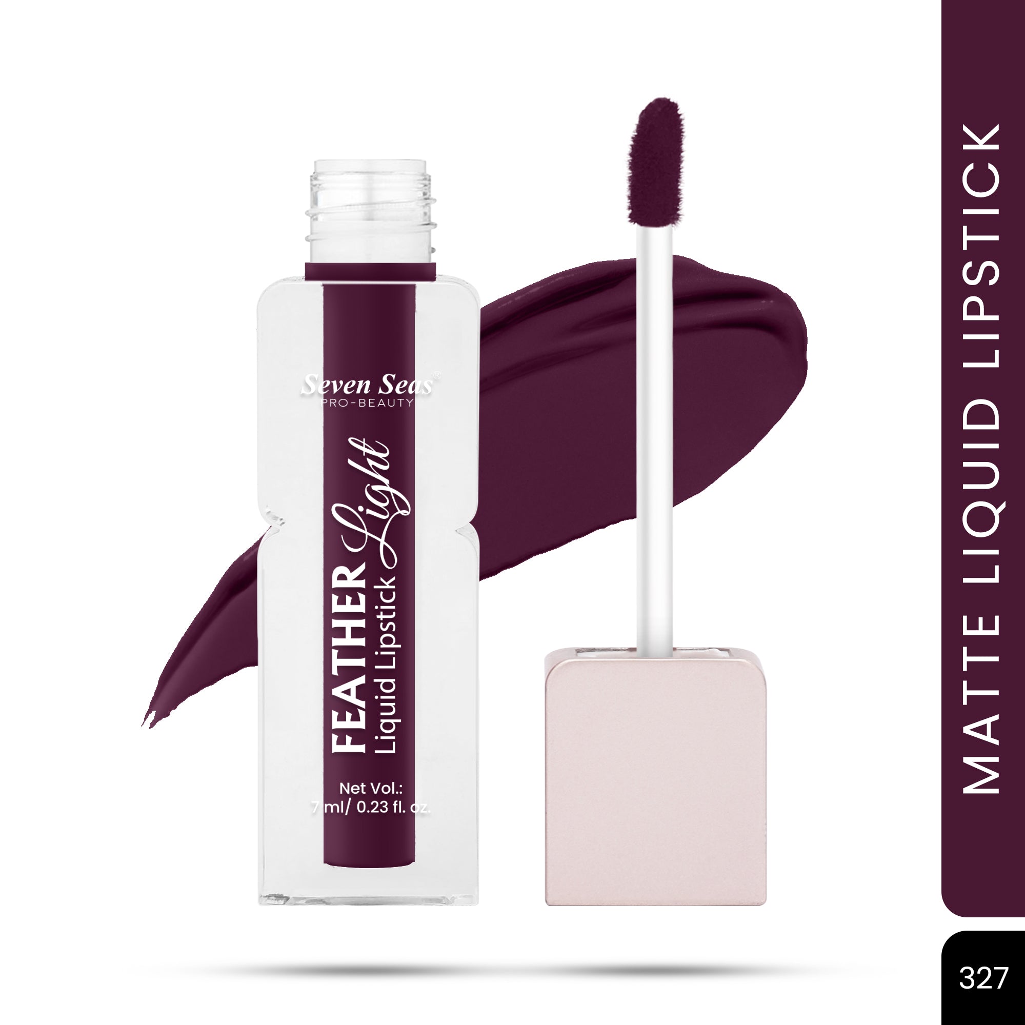 Seven Seas Shade-327 - Feather Light Liquid Lipstick