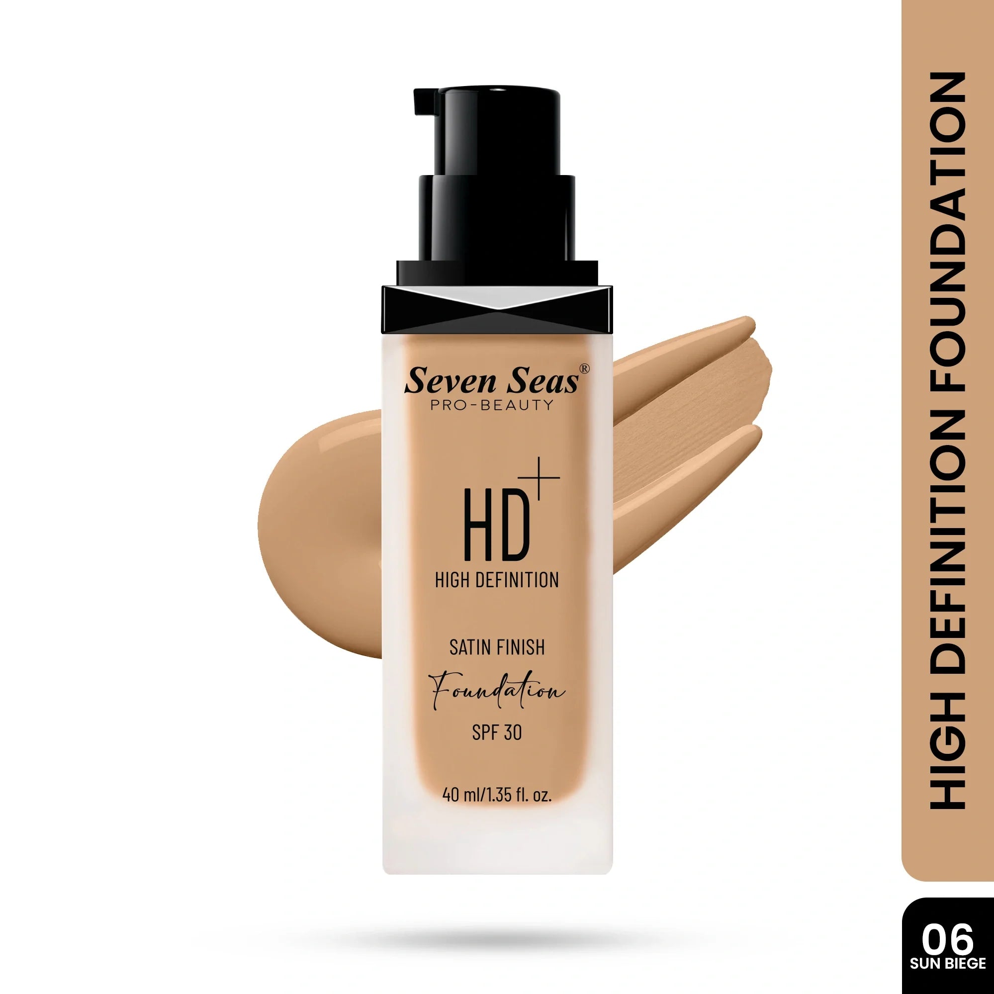 Seven Seas 06-Sun Beige - HD High Definition Foundation
