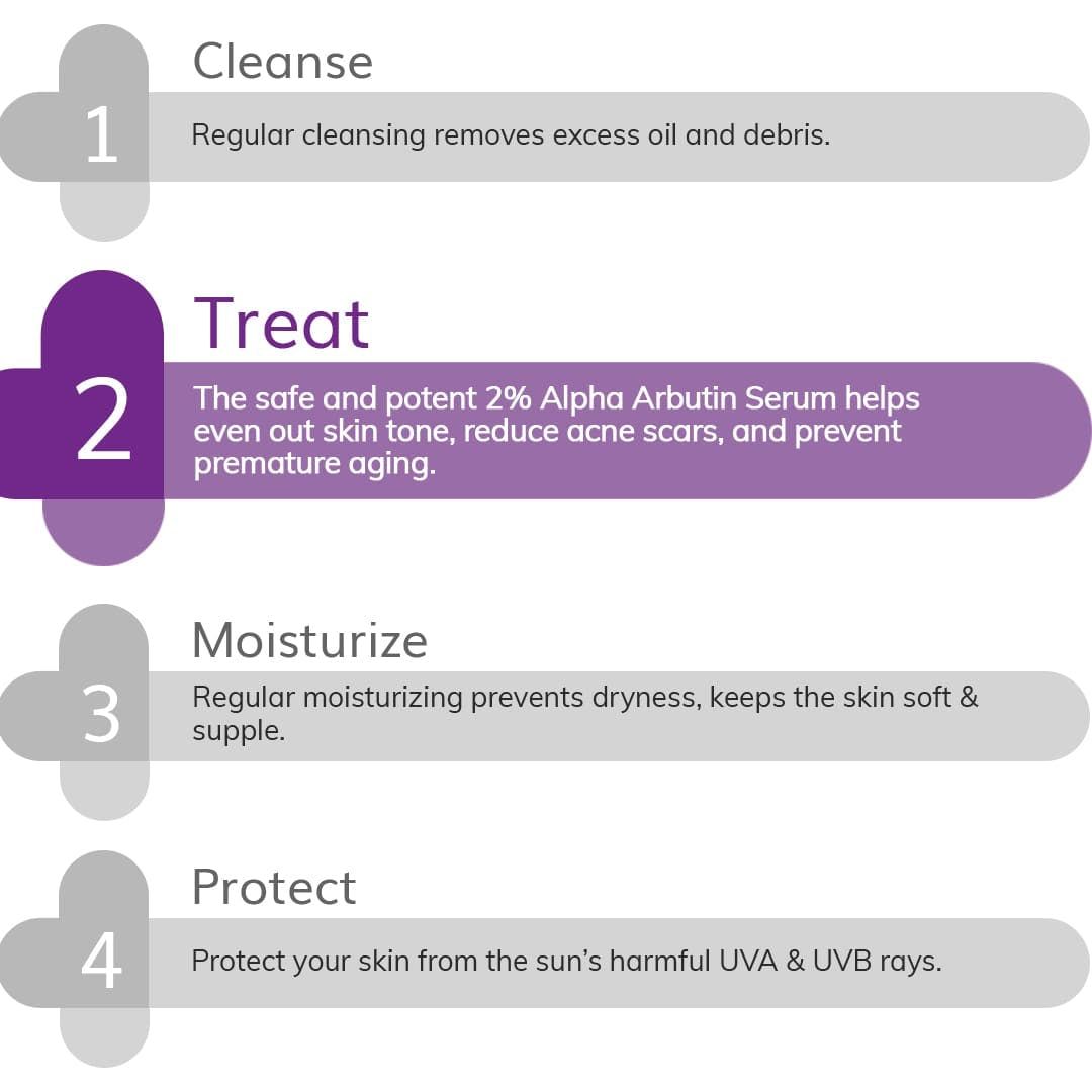 Derma Co 2% Alpha Arbutin Face Serum - 30ml