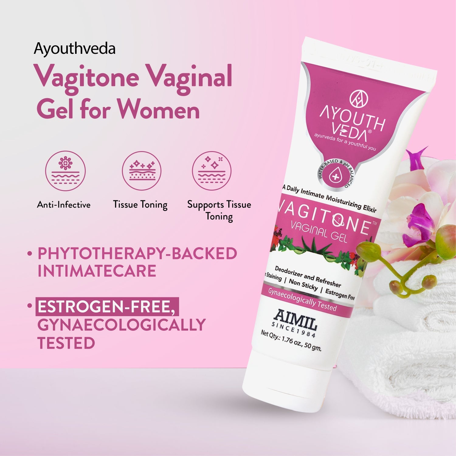 Ayouthveda Vagiton Vaginal Gel