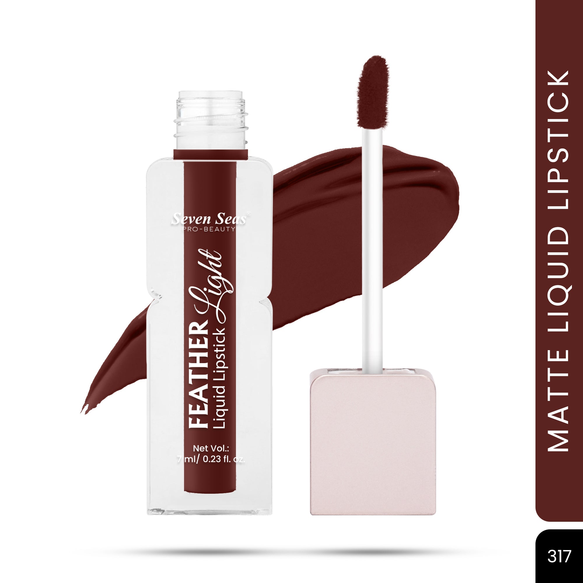 Seven Seas Shade-317 - Feather Light Liquid Lipstick
