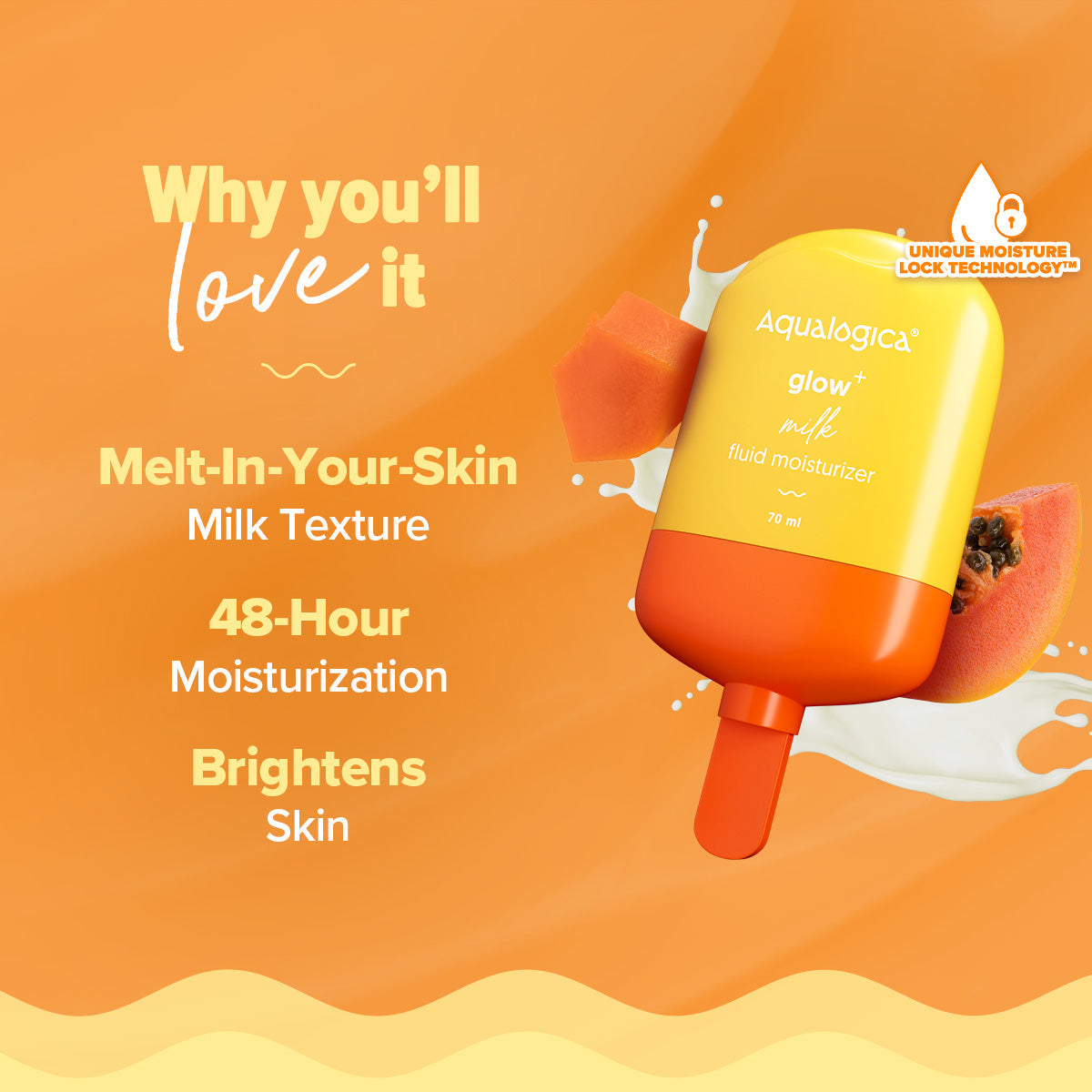 Aqualogica Glow+ Milk Fluid Moisturizer