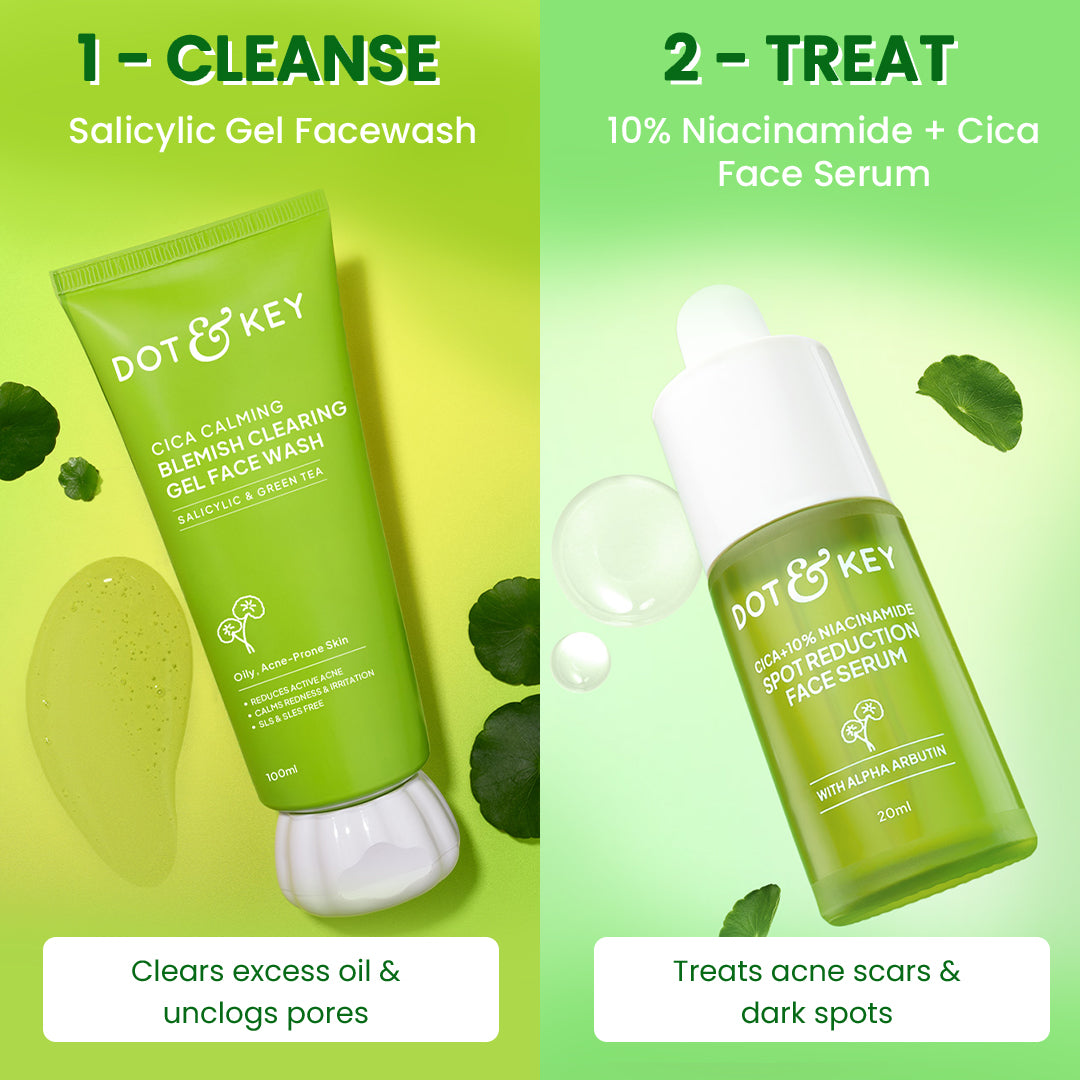 Dot & Key Super Cica & Salicylic Anti Acne Routine - 240ml
