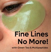 mCaffeine Green Tea Hydrogel Under Eye Patches - 15 Pairs