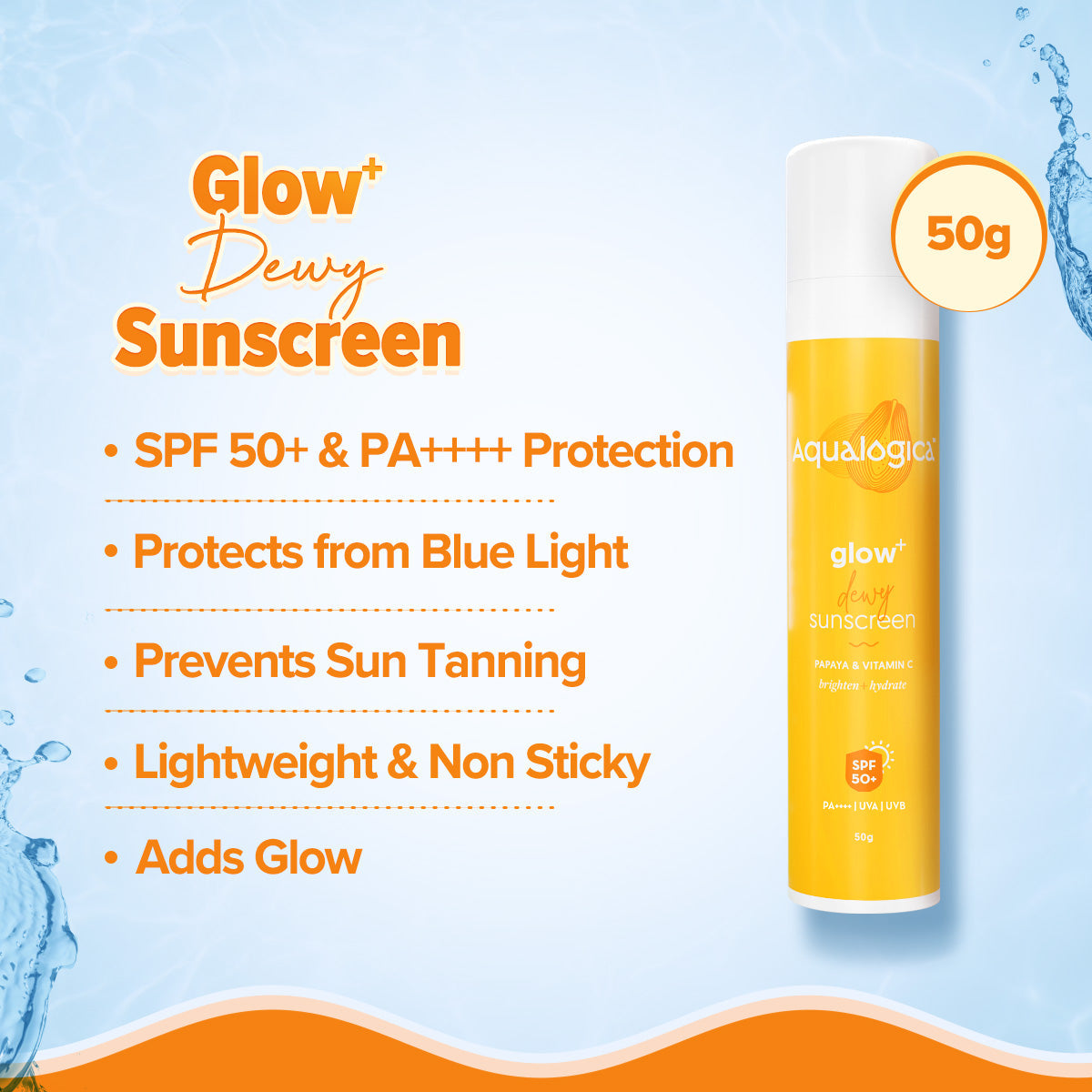 Aqualogica Glow+ Moisturize & Shield Duo