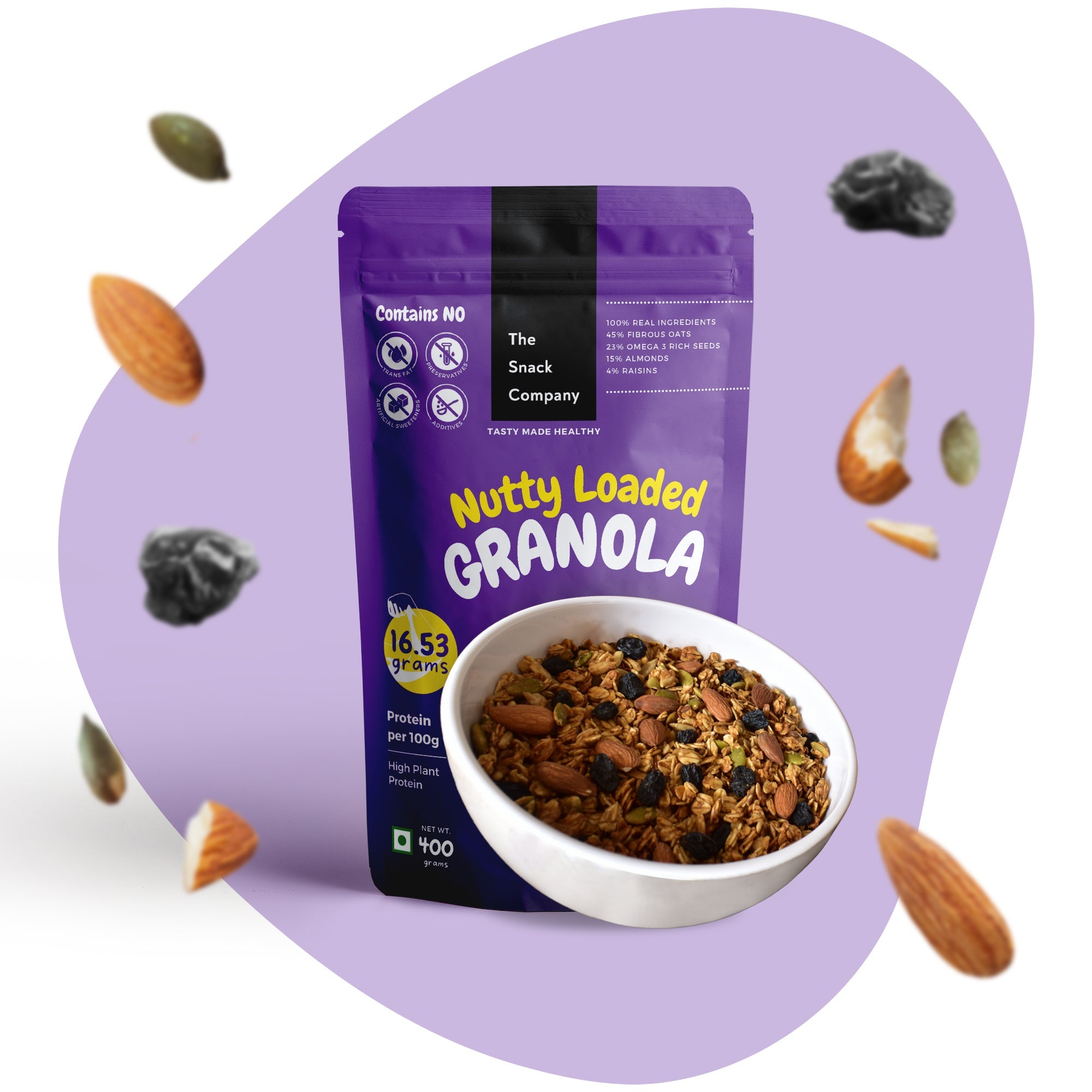 The Snack Company Nutty Loaded Granola