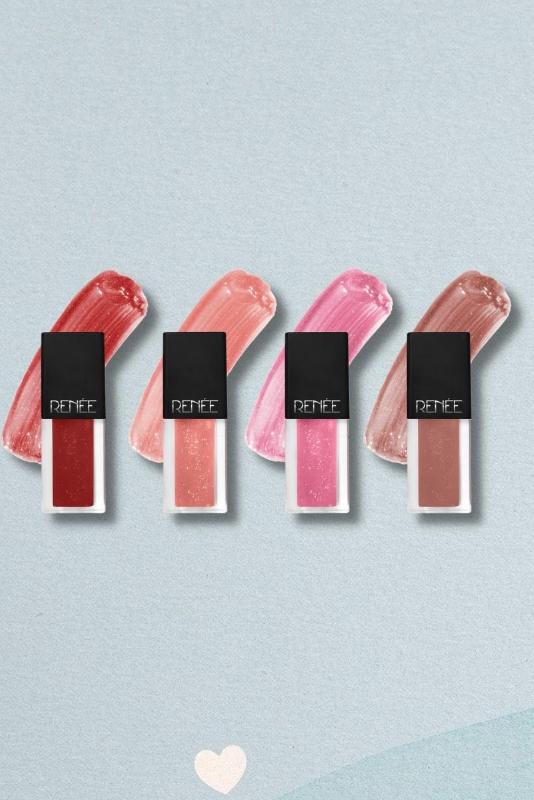 Renee See Me Shine Lip Gloss - Gloss Boss Combo Of 4