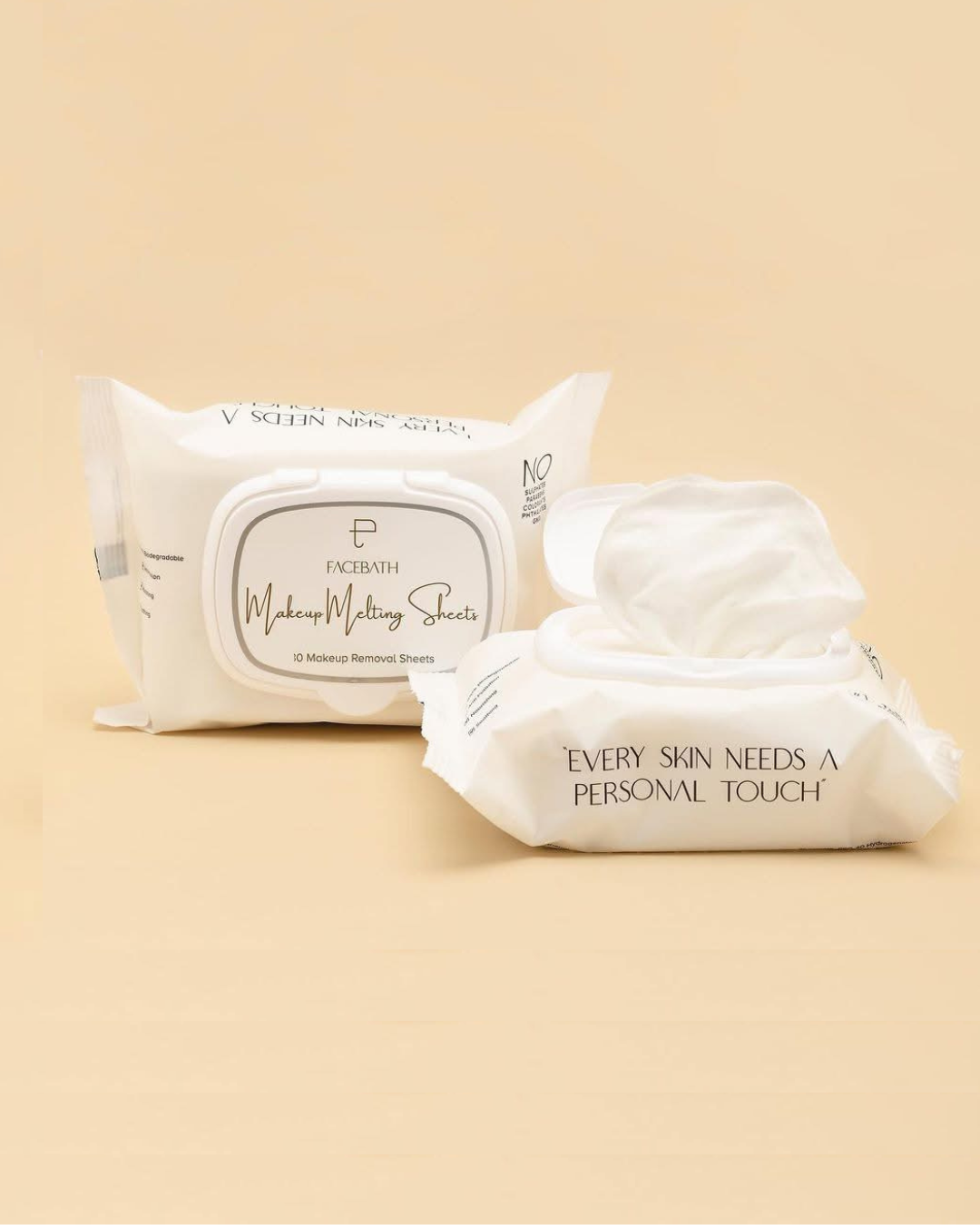 Personal Touch Makeup Melting Skin Care Wipes (10 Sheets) - Pack of 1