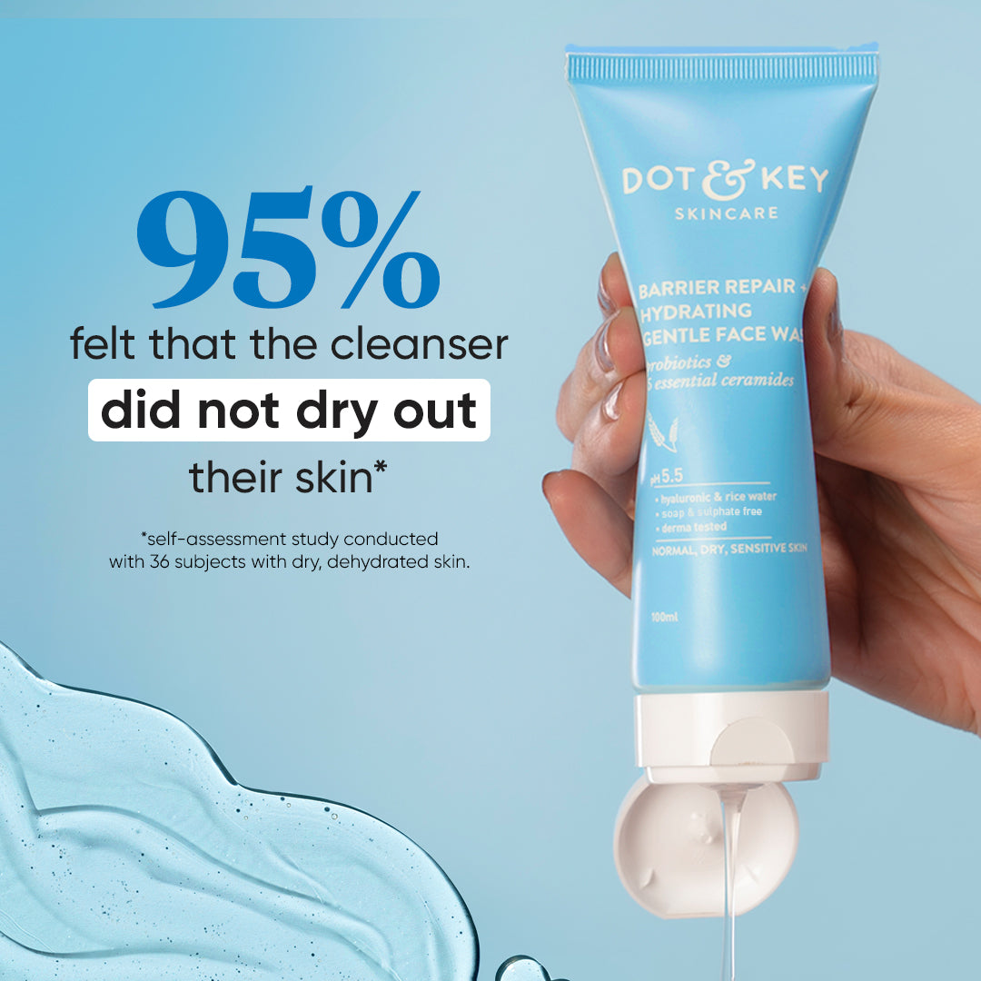 Dot & Key Barrier Repair Face Wash - Pack of 2 - 350ml