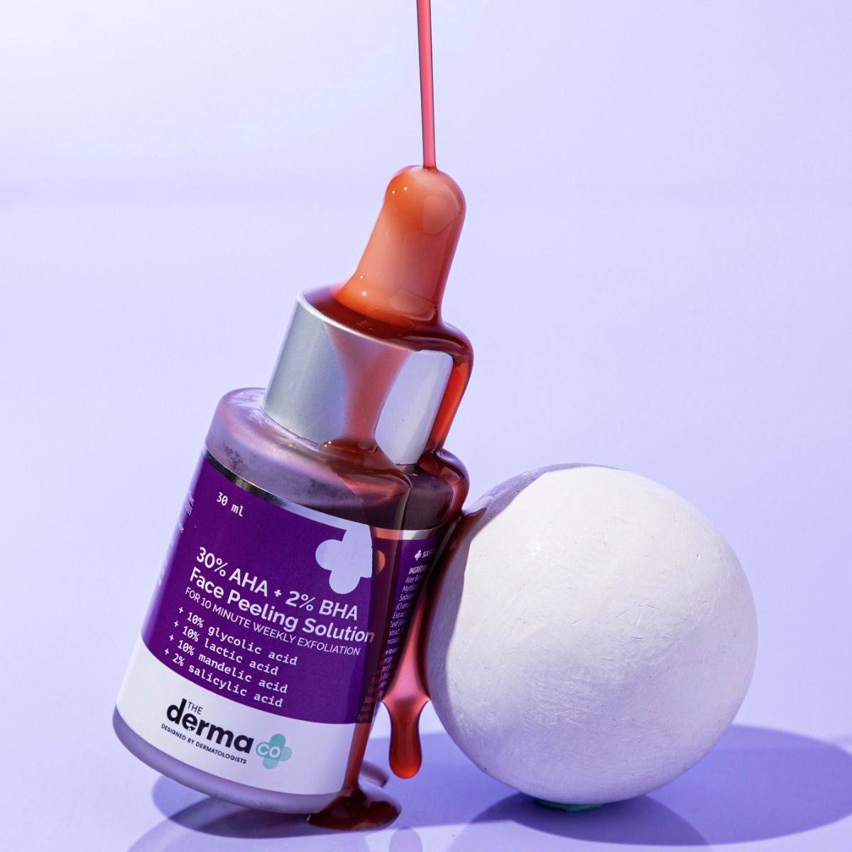 Derma Co 30% AHA + 2% BHA Peeling Solution - 30ml