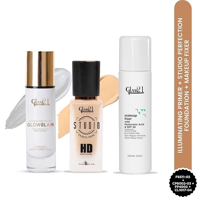 Glam21 Complete HD Makeup Base Kit
