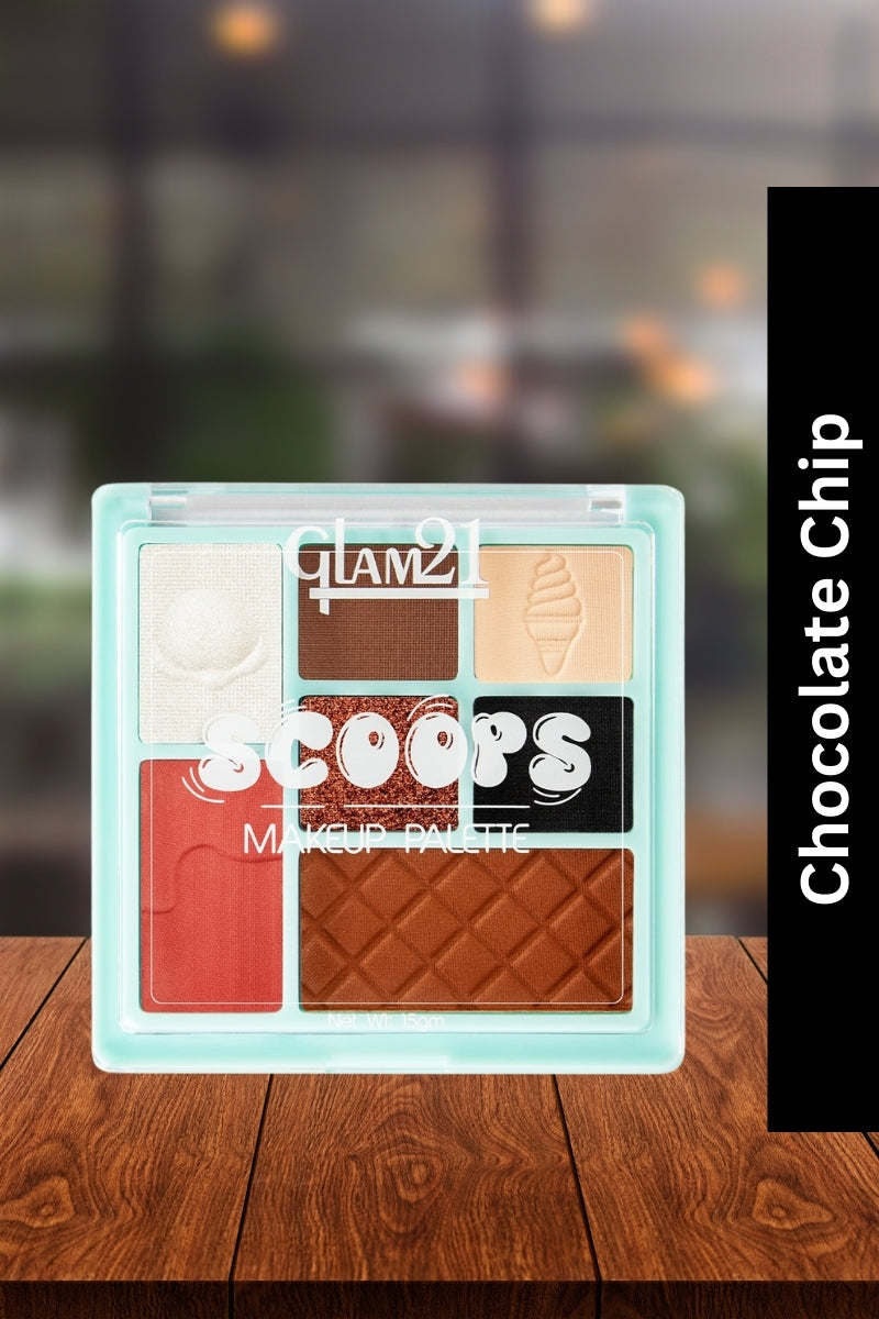 Glam21 Chocolate Chip - Scoop Makeup Palette