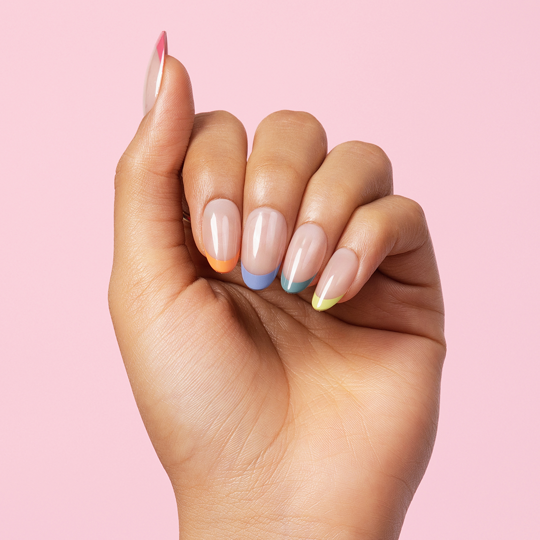 Gush Beauty Spring Press-On Nails (Medium Round)