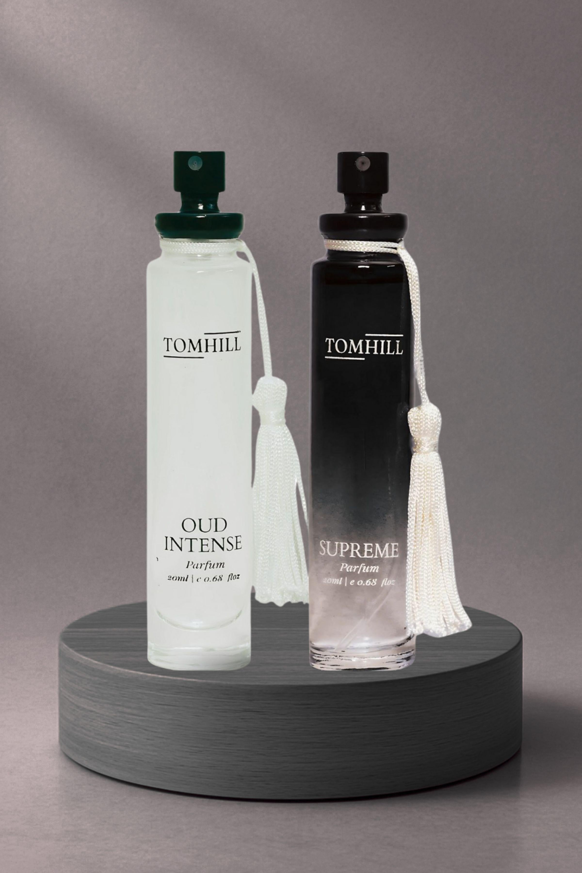 Tomhill Oud Intense & Supreme - Party & Fresh Perfume Combo for Men & Women - 20ml (Pack of 2)