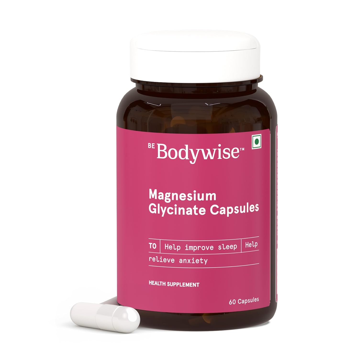 Be Bodywise Magnesium Glycinate Capsules (60 N)