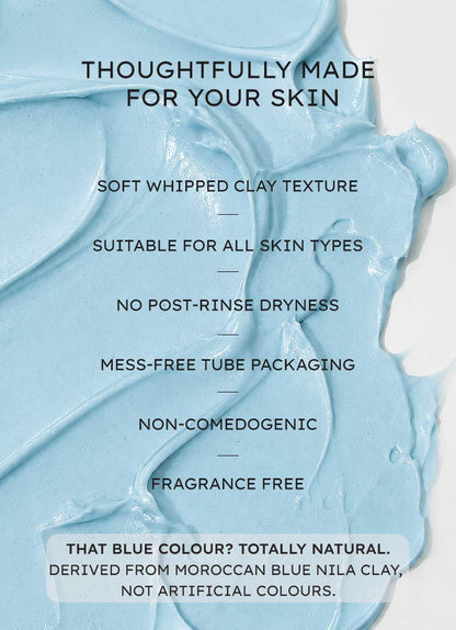 Hyphen Triple clay pore detox & brightening face mask - 50 gm