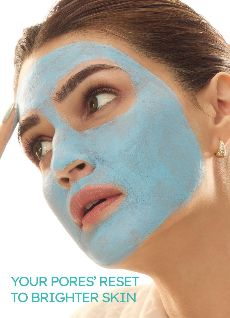 Hyphen Triple clay pore detox & brightening face mask - 50 gm