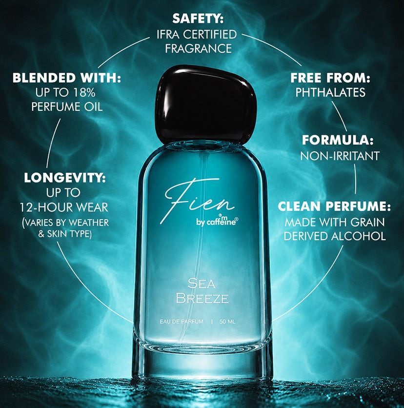 mCaffeine Sea Breeze Unisex Perfume - 50 ml