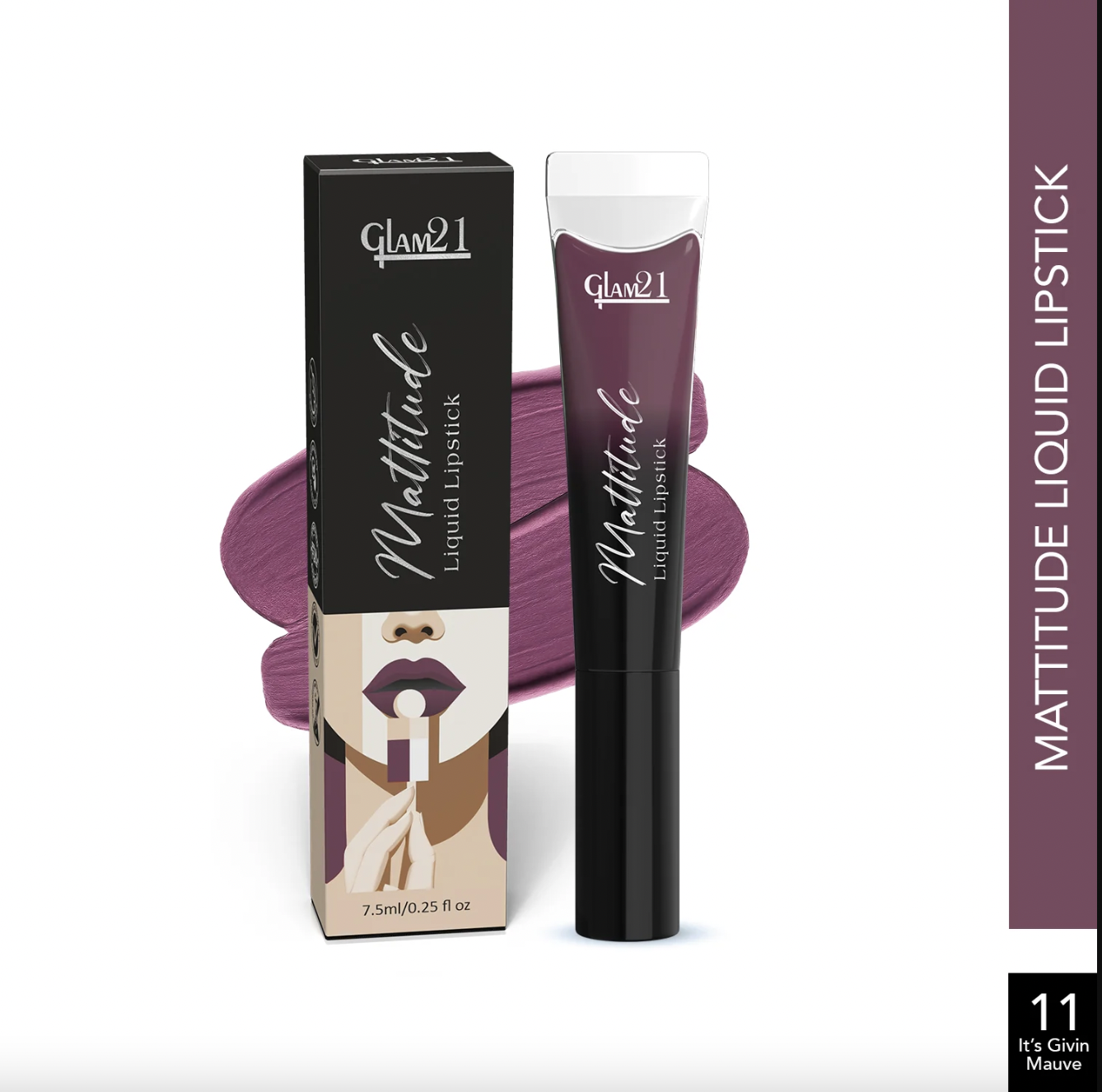 Glam21 Mattitude Lipstick - Its Givin Mauve