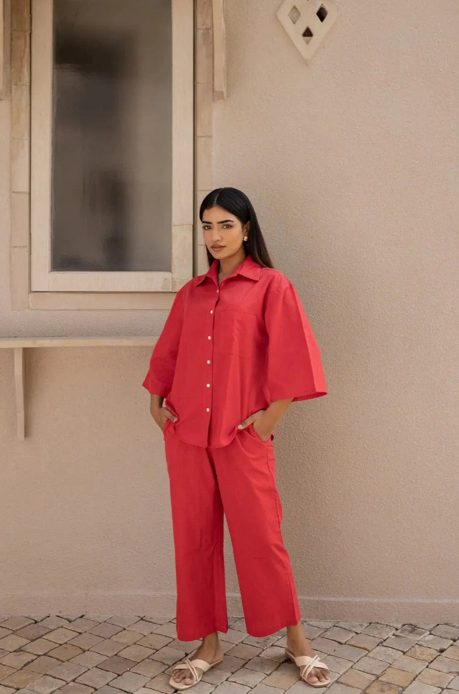 Sugnaa Bell Sleeves Set