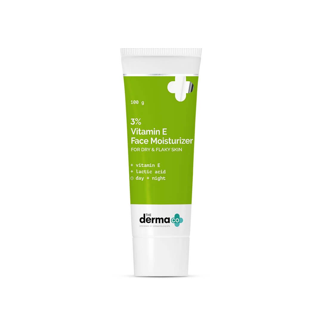 Derma Co 3% Vitamin E Face Moisturizer With Vitamin E & Lactic Acid