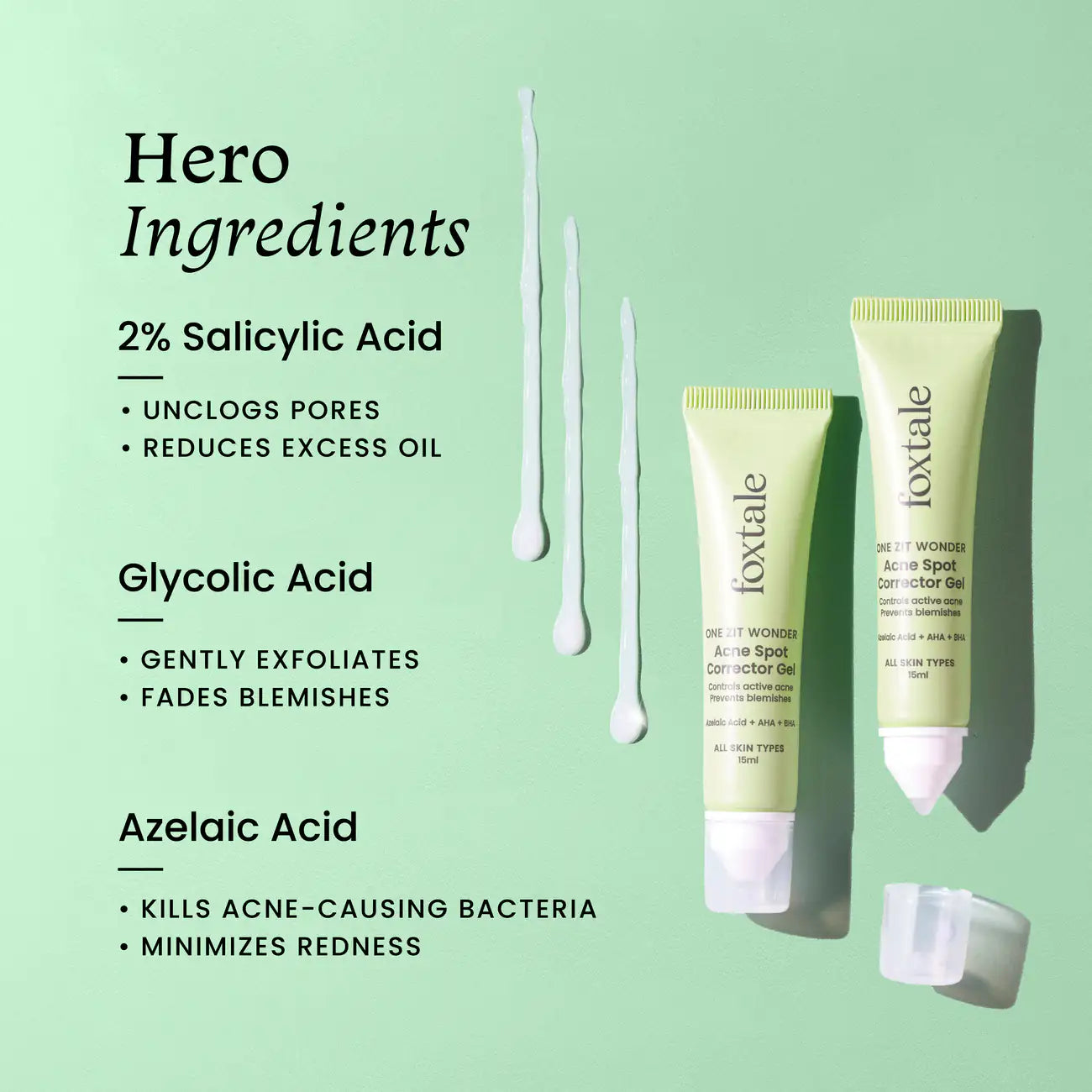 Foxtale Acne Spot Corrector with Salicylic Acid