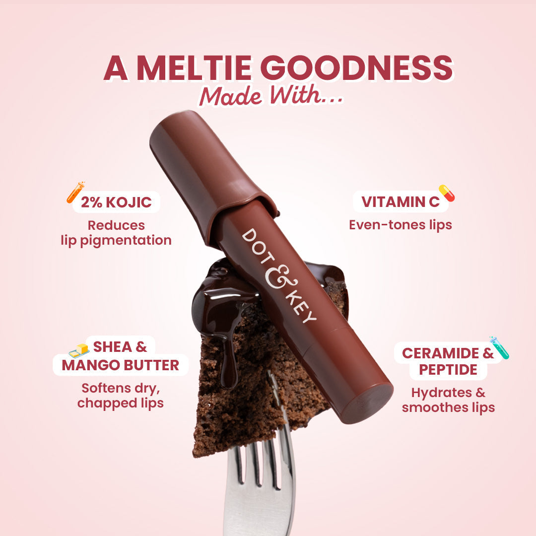 Dot & Key Meltie Lip Balm In-Vivo Tested SPF 50+ PA+++