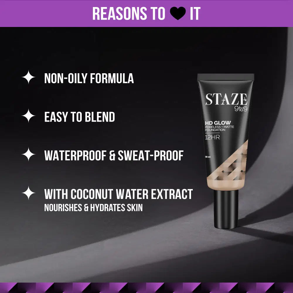 Staze HD Glow Foundation
