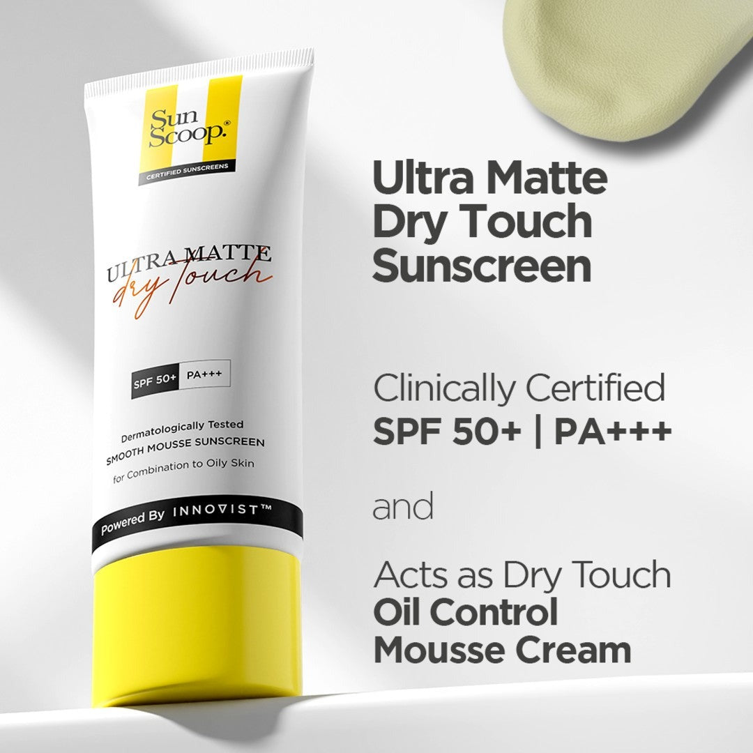 SunScoop Oil Free Ultra Matte Sunscreen SPF 50 PA+++ (45g)