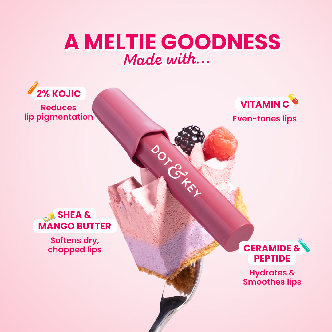 Dot & Key Meltie Lip Balm In-Vivo Tested SPF 50+ PA+++