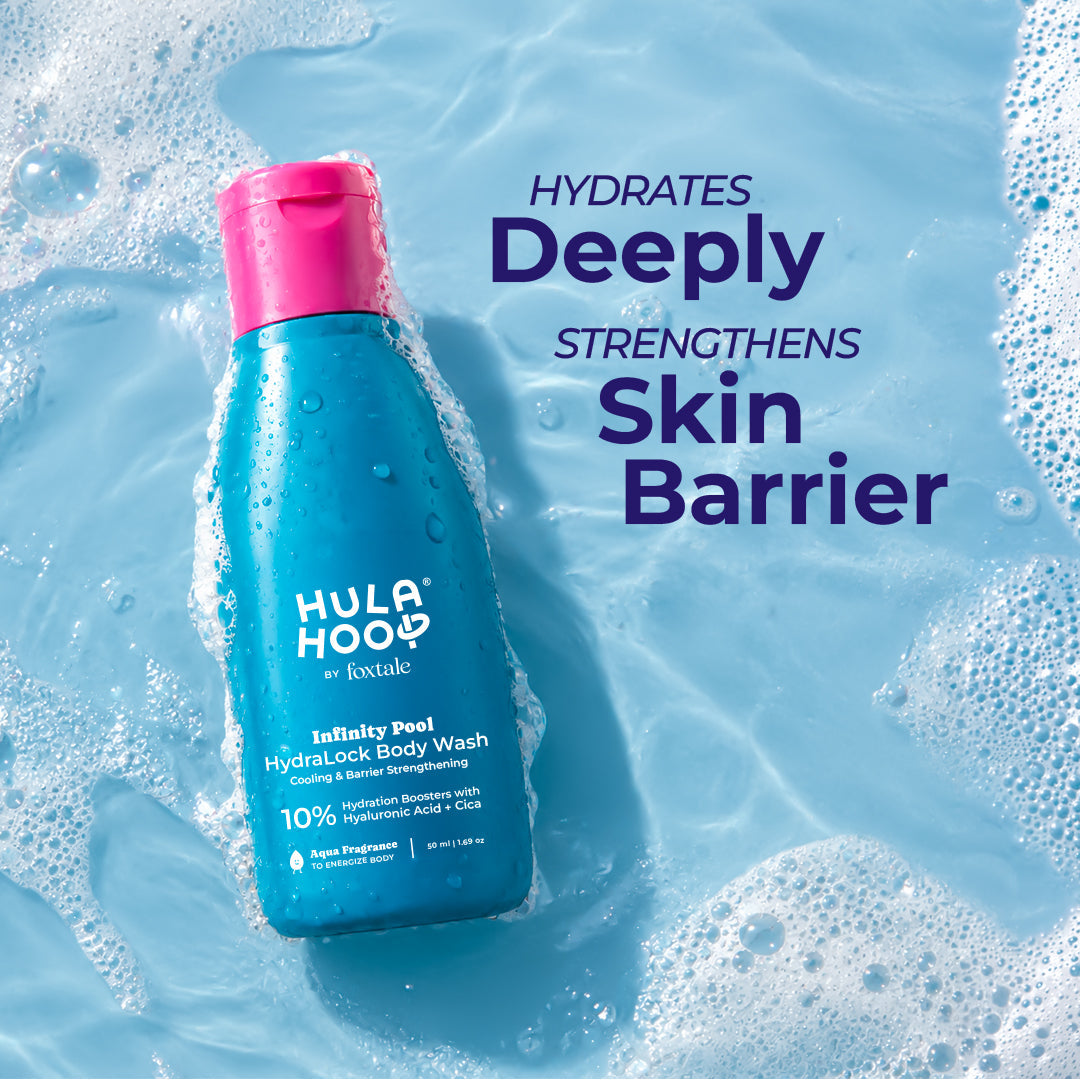 Foxtale Hula Hoop Exfoliate & Hydrate Body Wash Mini Kit