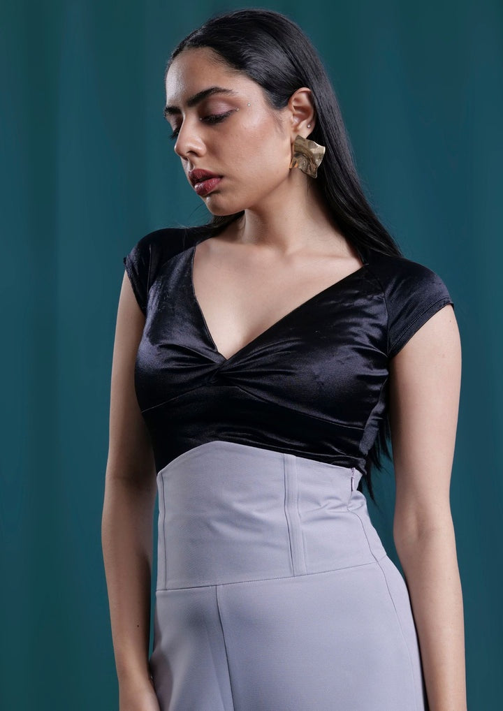 Studio OJS Grey Corset Trousers