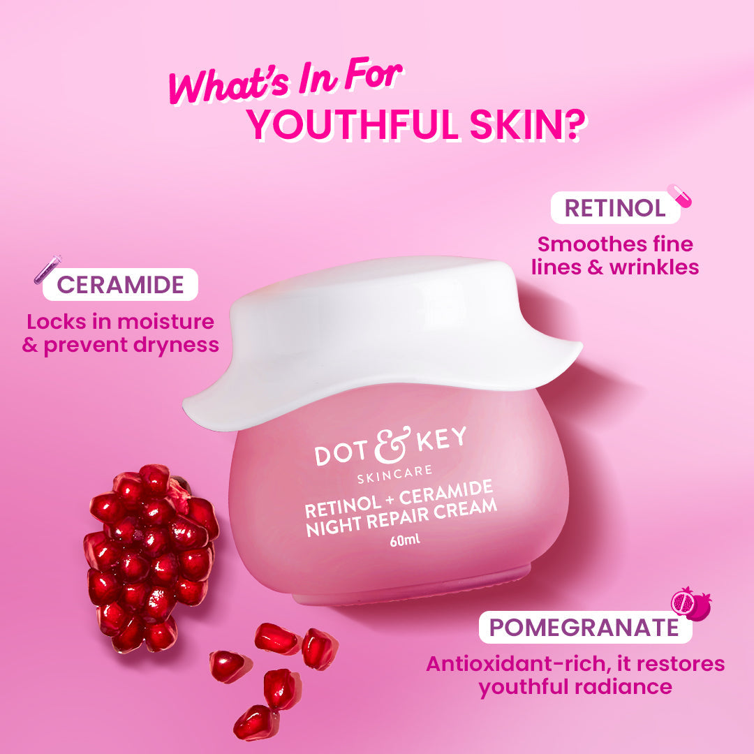 Dot & Key Retinol & Ceramide Night Cream - 60ml