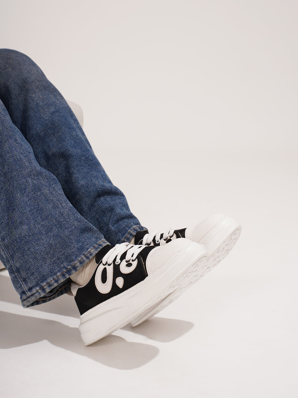 JM Looks Quirky Panda Style Sneakers
